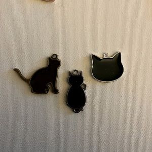 Kitty charms for a necklace!